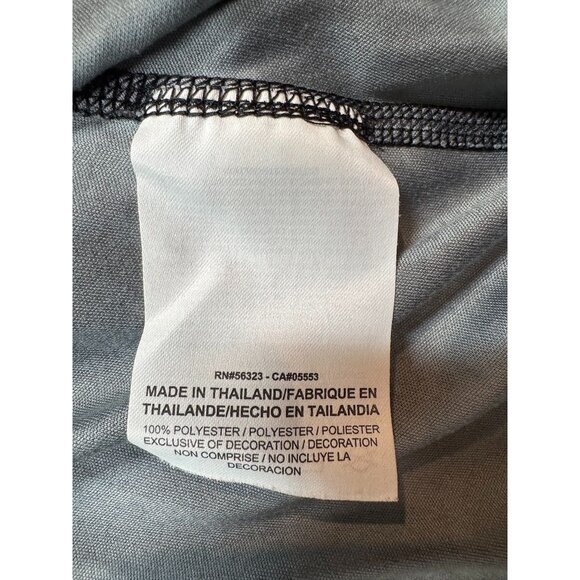 Nike Running Dry Miler T-Shirt Black/Grey Geo Cyborg Print 800313-010 Men's XL - Picture 5 of 6